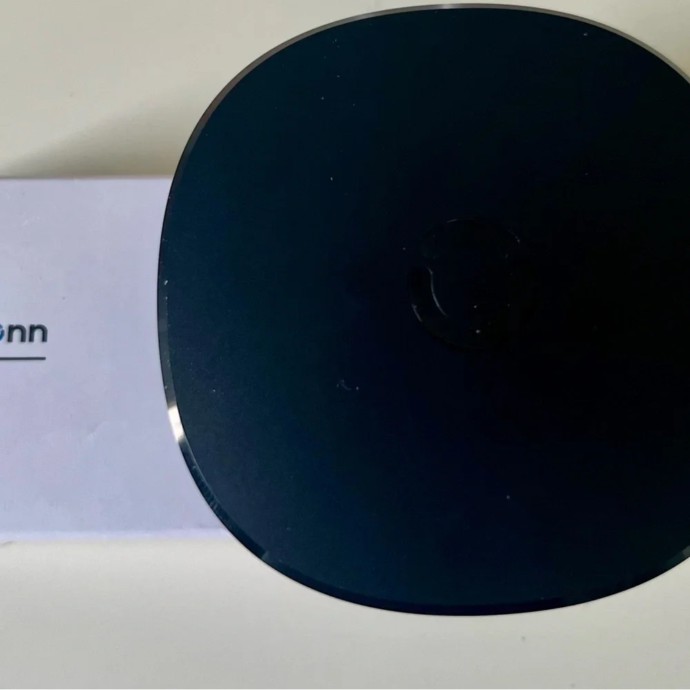 RingConn Smart Ring in Black and Silver — Sleek Health Wearable